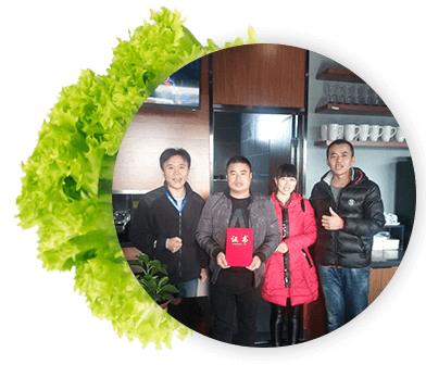 惠美餃子加盟商簽約照