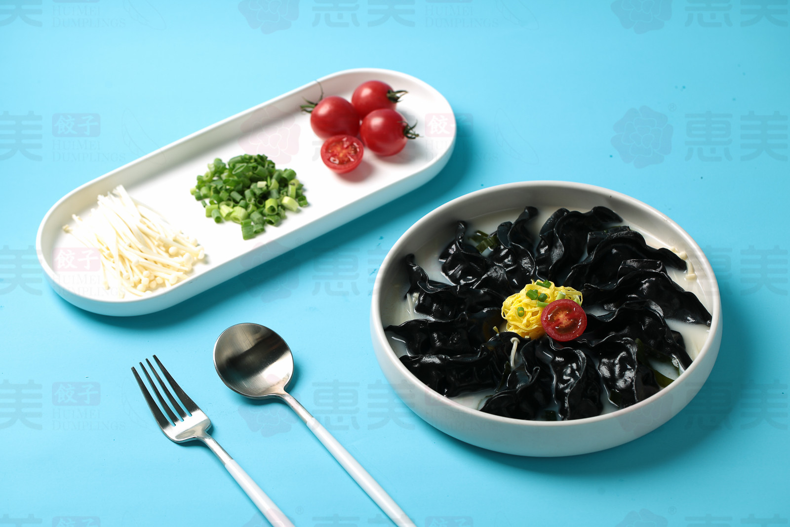 惠美餃子特色美食-魚湯墨魚餃子