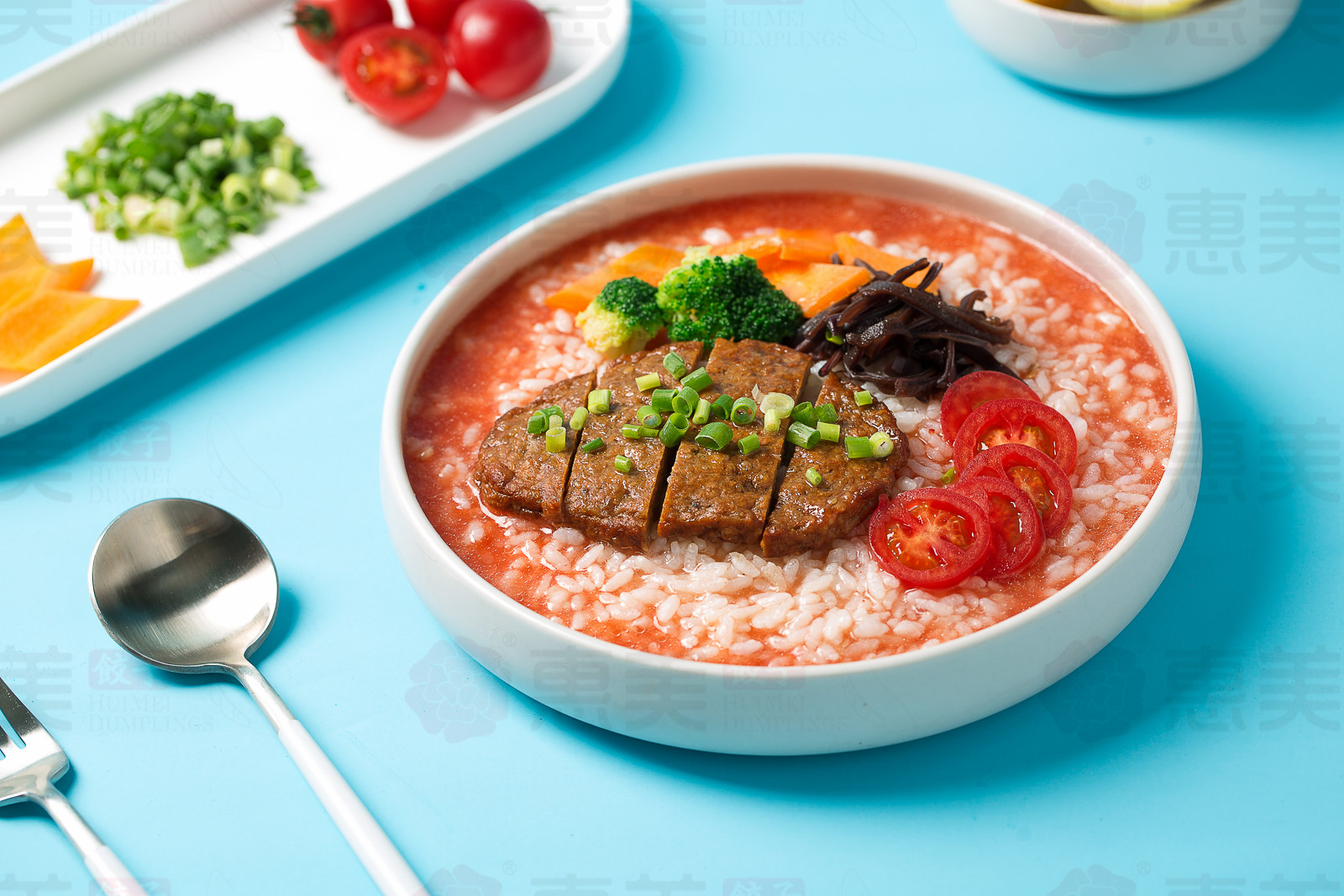 惠美餃子美食-番茄牛排飯